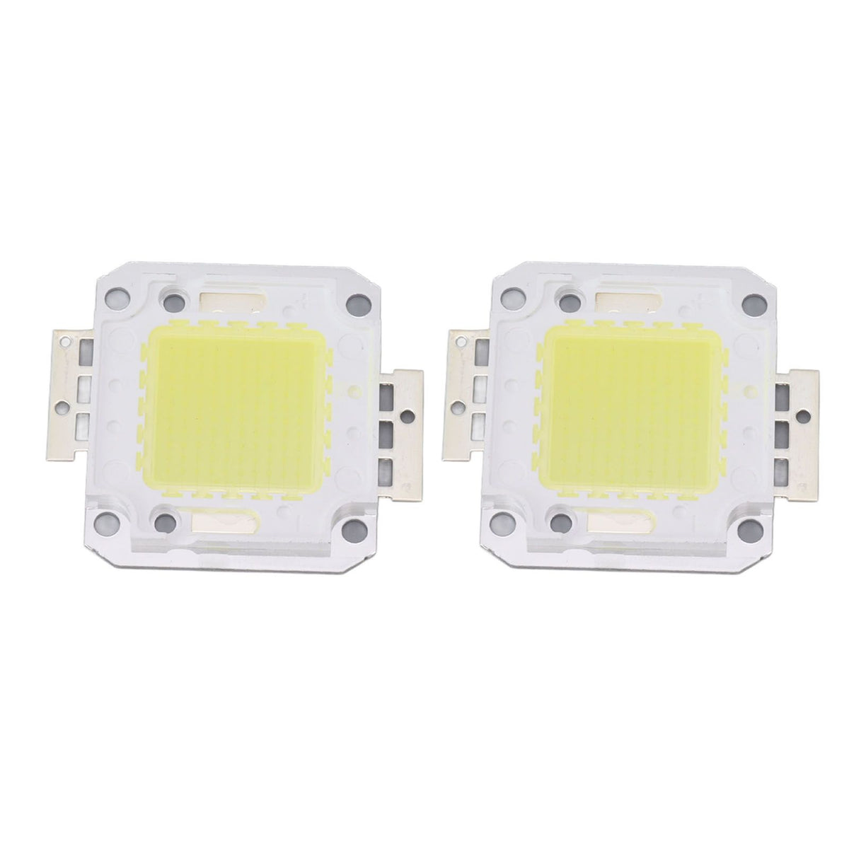 2 Pieces 100W COB LED Light Chip 9600LM 6000K LED Light Chip Beads for LED Casting Light 32‑36V