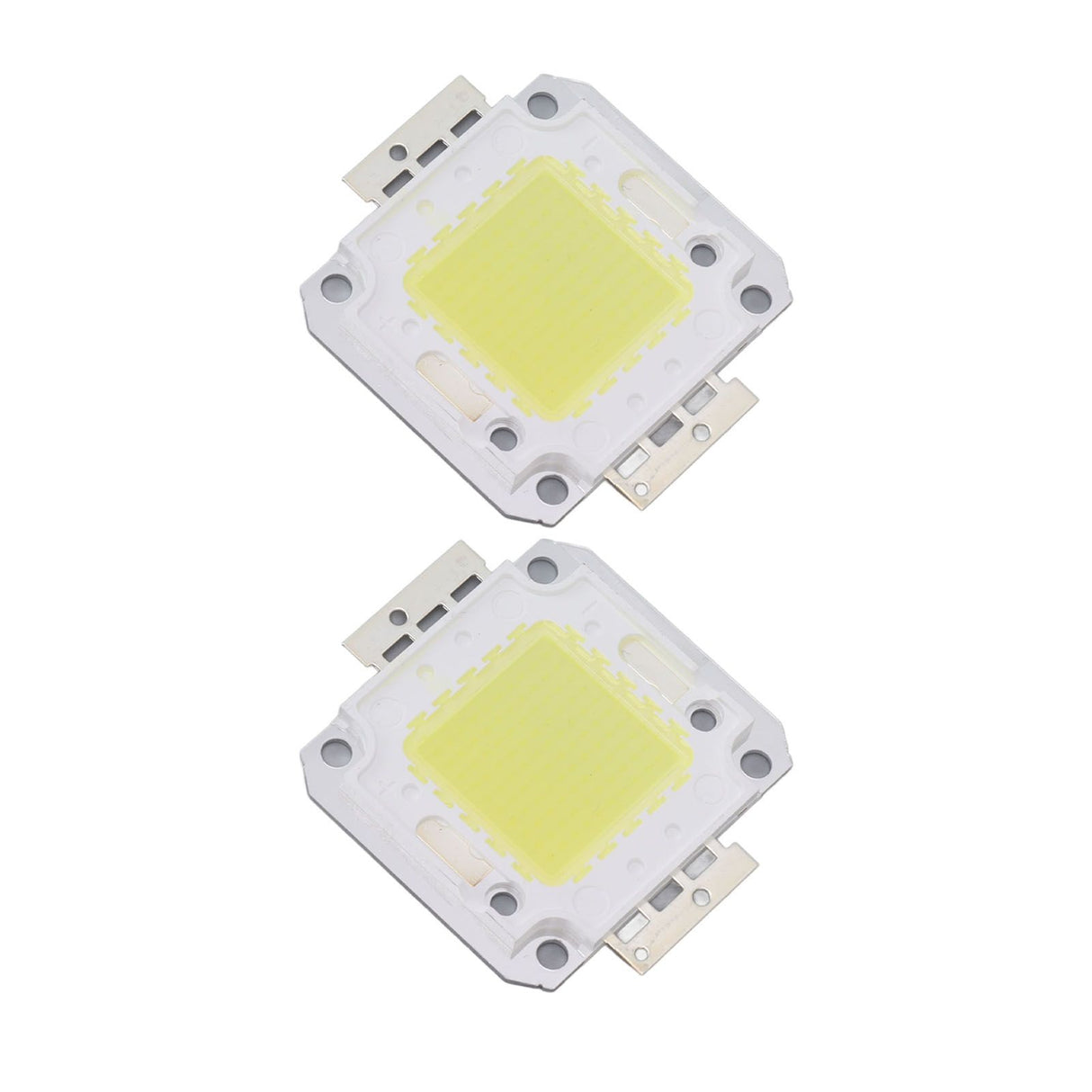 2 Pieces 100W COB LED Light Chip 9600LM 6000K LED Light Chip Beads for LED Casting Light 32‑36V