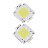 2 Pieces 100W COB LED Light Chip 9600LM 6000K LED Light Chip Beads for LED Casting Light 32‑36V