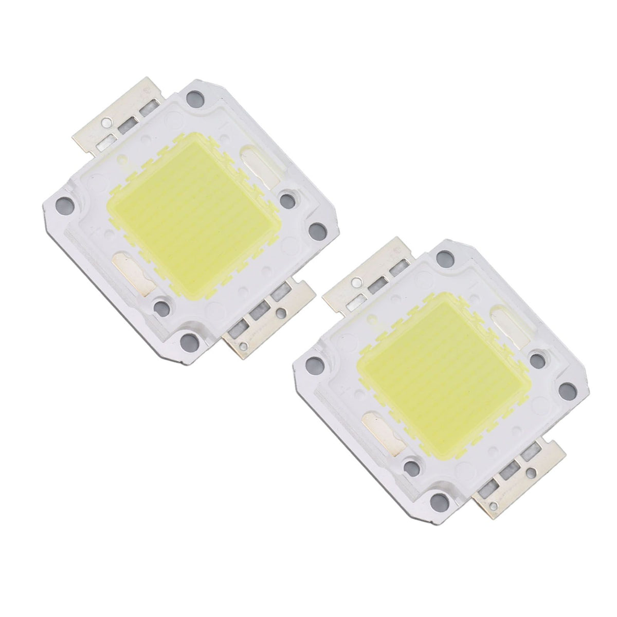 2 Pieces 100W COB LED Light Chip 9600LM 6000K LED Light Chip Beads for LED Casting Light 32‑36V