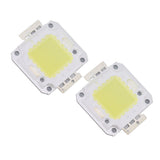 2 Pieces 100W COB LED Light Chip 9600LM 6000K LED Light Chip Beads for LED Casting Light 32‑36V