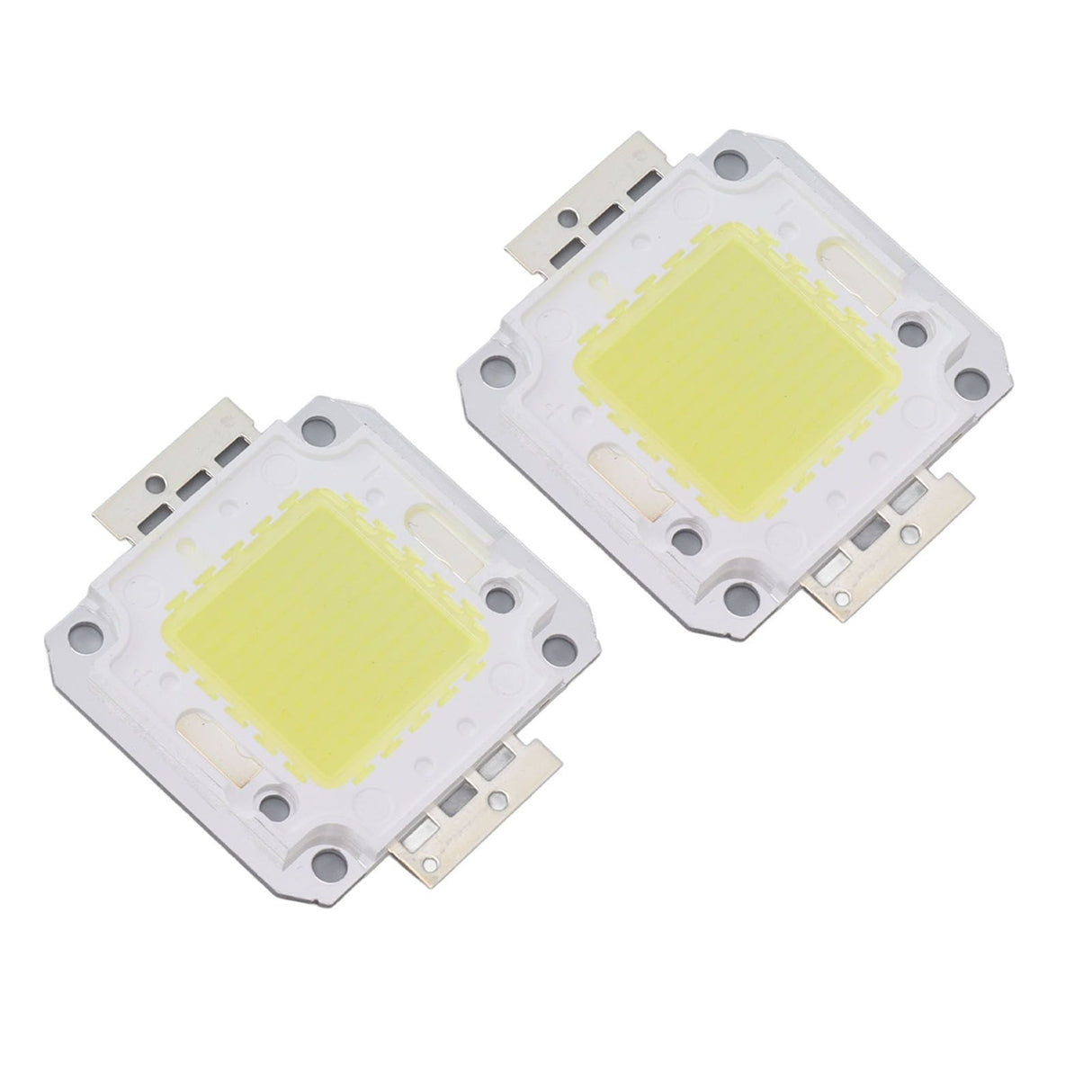 2 Pieces 100W COB LED Light Chip 9600LM 6000K LED Light Chip Beads for LED Casting Light 32‑36V