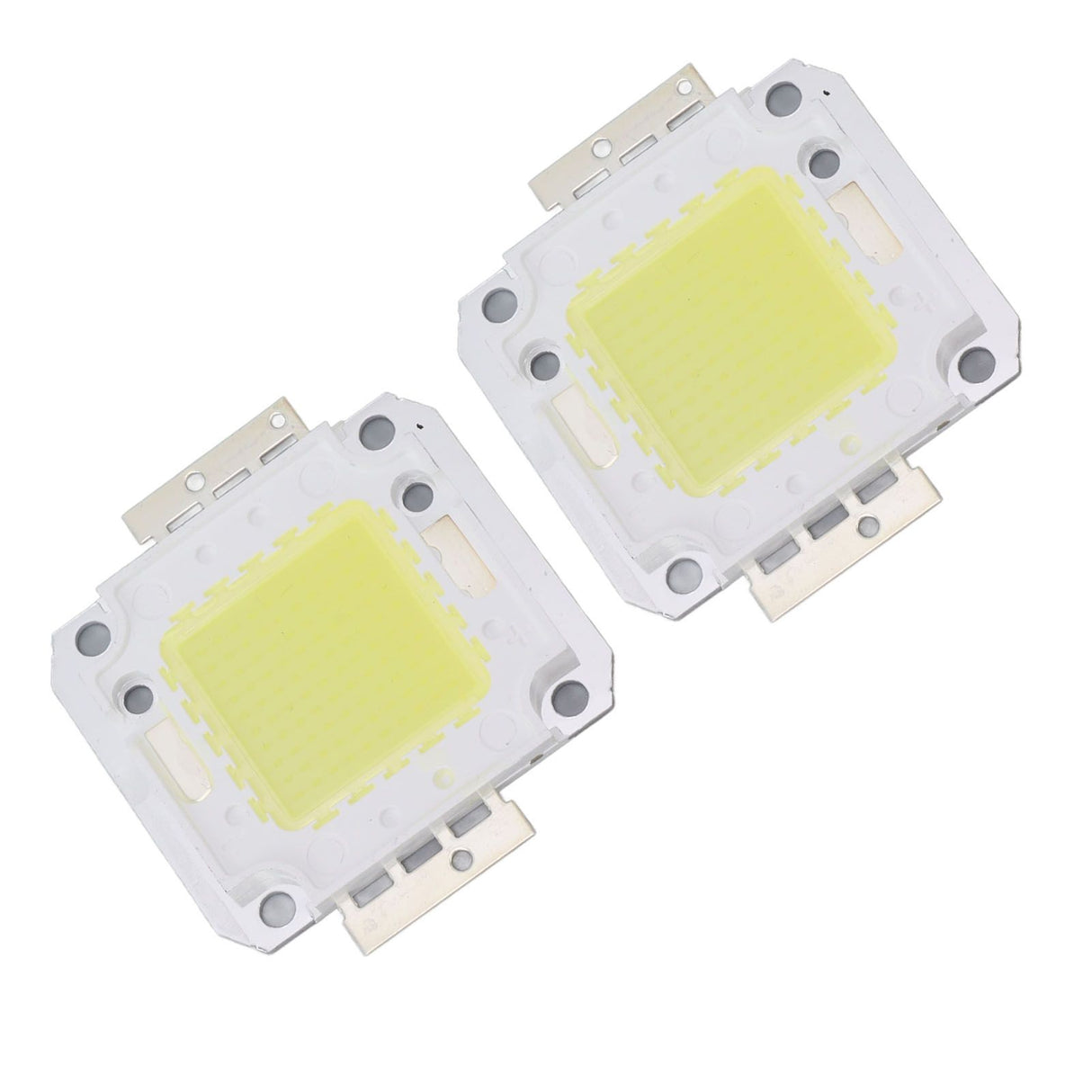 2 Pieces 100W COB LED Light Chip 9600LM 6000K LED Light Chip Beads for LED Casting Light 32‑36V
