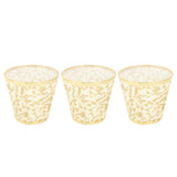 Cloth Lampshade Clip On Design Modern Barrel Fabric Lamp Shades for E14 Bulb Chandelier Wall Lamp 3pcs Gold