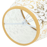 Cloth Lampshade Clip On Installation Modern Fabric Lamp Shades for E14 Bulb Chandelier Table Lamp 3pcs Gold