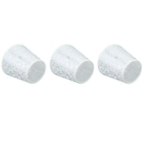 Cloth Lampshade Clip On Installation Modern Fabric Lamp Shades for E14 Bulb Chandelier Table Lamp 3pcs Silver - Close-Up Angle