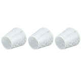 Cloth Lampshade Clip On Installation Modern Fabric Lamp Shades for E14 Bulb Chandelier Table Lamp 3pcs Silver