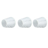 Cloth Lampshade Clip On Installation Modern Fabric Lamp Shades for E14 Bulb Chandelier Table Lamp 3pcs Silver