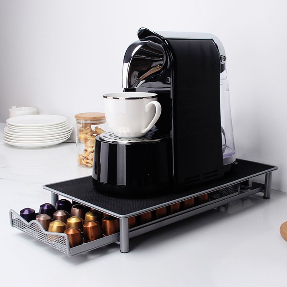 Coffee Capsules Holder Rack Drawer Coffee Box Multifunction Coffee Capsule Stand