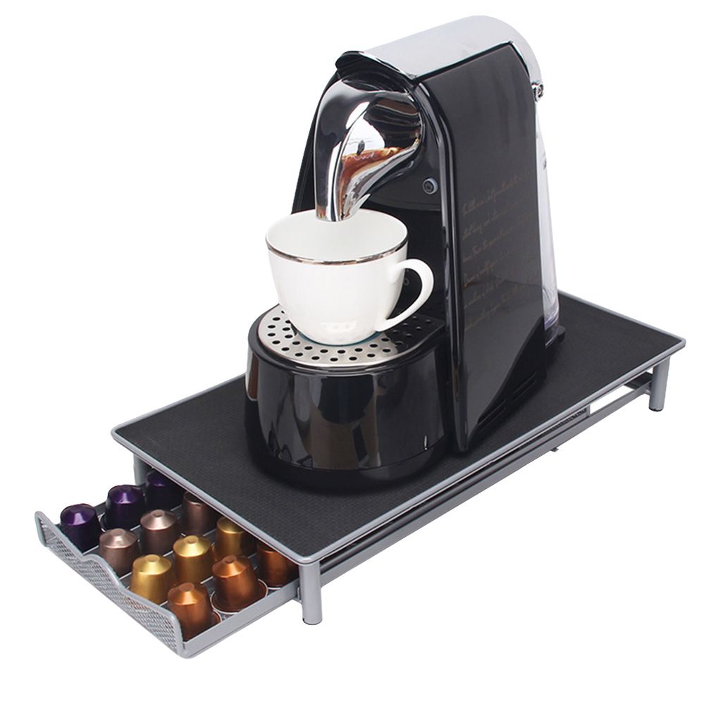Coffee Capsules Holder Rack Drawer Coffee Box Multifunction Coffee Capsule Stand