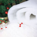 Christmas Snow Cover Blanket Artificial Cotton Blanket Decorations for Christmas Tree Skirt Tables Curtains and Fireplaces
