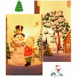 Christmas LED Candle Light Bright Flickering Bulb Battery Operated Realistic Flames Fake Candle