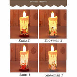 Christmas LED Candle Light Bright Flickering Bulb Battery Operated Realistic Flames Fake Candle