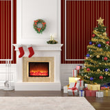 Christmas LED Flame Lamps Simulated Fireplace Light Lamps Flame Effect Light for Outdoor Indoor Table Window Terrace - Extra Image