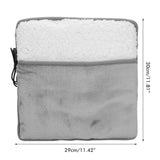Winter USB Foot Warmer Built In Heater Fast Heating Safe Start Warm Foot Cover Feet Heating Pad Warmer Massager Washable - Front View