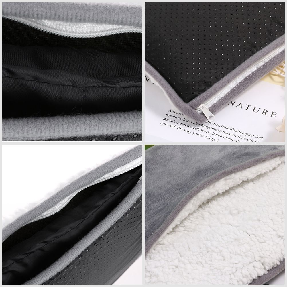 Winter USB Foot Warmer Built In Heater Fast Heating Safe Start Warm Foot Cover Feet Heating Pad Warmer Massager Washable
