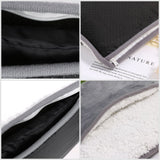 Winter USB Foot Warmer Built In Heater Fast Heating Safe Start Warm Foot Cover Feet Heating Pad Warmer Massager Washable - Side View