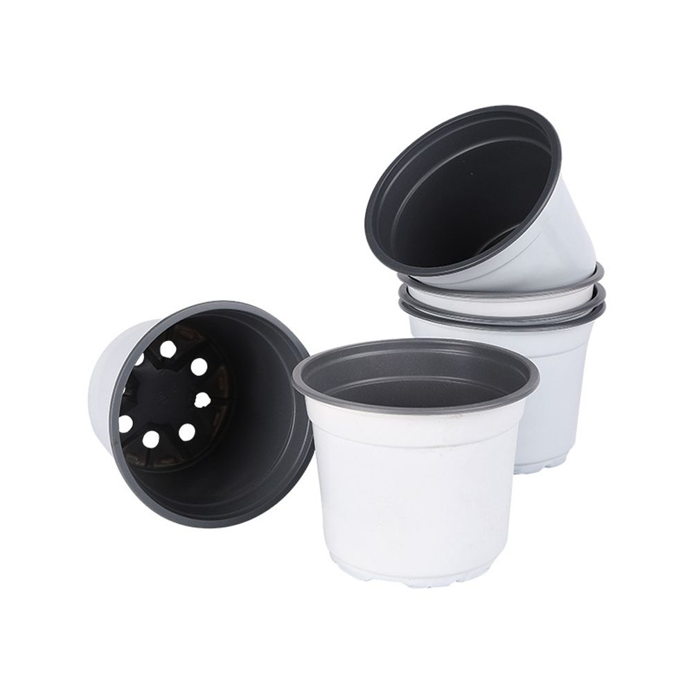 75 Pcs Plastic Plant Flower Pot Nursery Transplanting Pot Seeds Container Garden Decoration