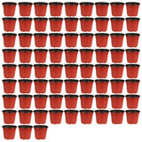 75 Pcs Plastic Plant Flower Pot Nursery Transplanting Pot Seeds Container Garden Decoration - Extra Image