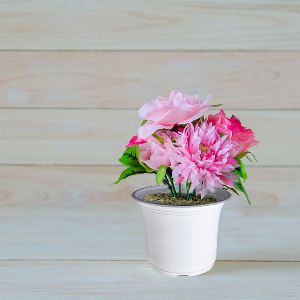 75 Pcs Plastic Plant Flower Pot Nursery Transplanting Pot Seeds Container Garden Decoration