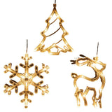 LED Christmas Lights Window Suction Cup Chandelier Lamp Decorative Curtain Lights Decor Christmas Decoration