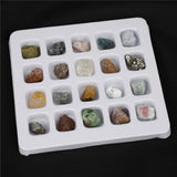 20 Pcs Christmas Advent Calendar Countdown Toy Natural Crystal Agate Stone Rocks Minerals and Fossils Calendar Blind Box Toy for Kids and Geology Enthusiasts - Extra Image