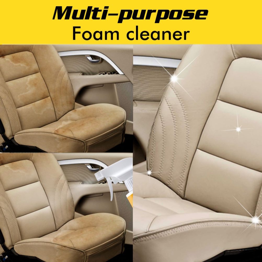 250ml Multi Purpose Foam Cleaner Anti Fading Anti Aging Cleaning Automoive Auto Interior Home Cleaning Foam Cleaner Remove Dirt
