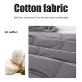 Heavy Blanket Against Sleep Disorders and Stress Blanket for Adults and Children Weighted Blanket with Glass Beads
