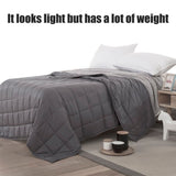 Heavy Blanket Against Sleep Disorders and Stress Blanket for Adults and Children Weighted Blanket with Glass Beads