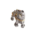 Mechanical Punk Dog Resin Crafts Steampunk Bulldog Dog Resin Statue Desktop Window Decoration Home Ornaments