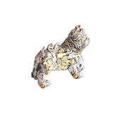 Mechanical Punk Dog Resin Crafts Steampunk Bulldog Dog Resin Statue Desktop Window Decoration Home Ornaments - Extra Image