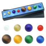 Opal Eight Planets Universe System Planets Popular Science Planet Set Educational Ornaments For Kids Teens Ore Gift