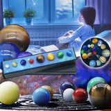 Opal Eight Planets Universe System Planets Popular Science Planet Set Educational Ornaments For Kids Teens Ore Gift