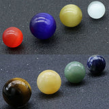 Opal Eight Planets Universe System Planets Popular Science Planet Set Educational Ornaments For Kids Teens Ore Gift - Low Angle