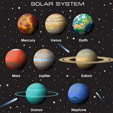 Opal Eight Planets Universe System Planets Popular Science Planet Set Educational Ornaments For Kids Teens Ore Gift - Extra Image