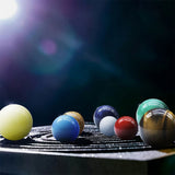 Opal Eight Planets Universe System Planets Popular Science Planet Set Educational Ornaments For Kids Teens Ore Gift