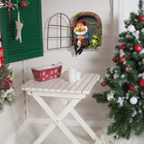 Mini Garden Resin Crafts Decoration Gnome Window Sleeping Garden Sculpture Gnome Outdoor Ornament Decoration - Top-Down View
