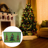 Christmas Doormat Xmas Flannel Floor Mat Merry Christmas Home Entrance Door Mat Anti Slip Floor Rug for Living Room