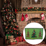 Christmas Doormat Xmas Flannel Floor Mat Merry Christmas Home Entrance Door Mat Anti Slip Floor Rug for Living Room