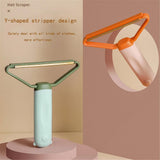3 Pcs Double Headed Hair Removal Brush Hair Remover Manual Sofa Pet Hair Removal Suction Brush Does Not Hurt Clothes