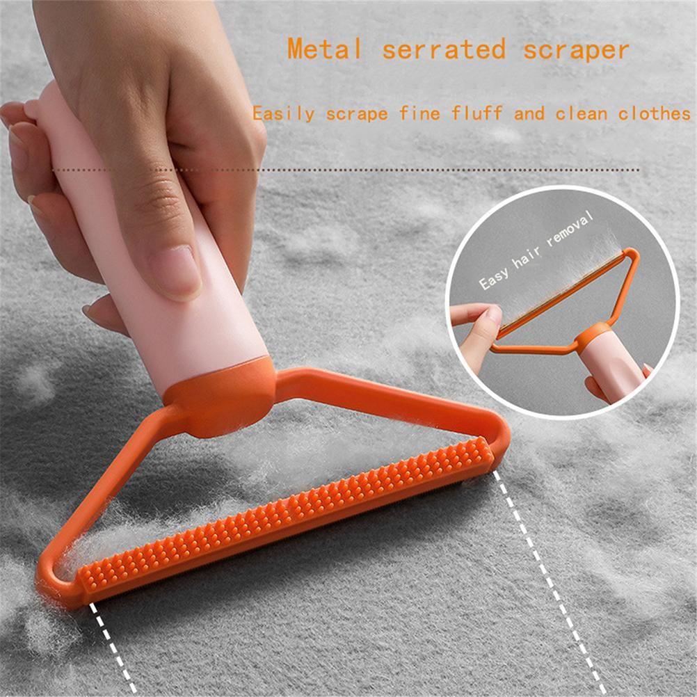 3 Pcs Double Headed Hair Removal Brush Hair Remover Manual Sofa Pet Hair Removal Suction Brush Does Not Hurt Clothes