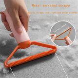 3 Pcs Double Headed Hair Removal Brush Hair Remover Manual Sofa Pet Hair Removal Suction Brush Does Not Hurt Clothes