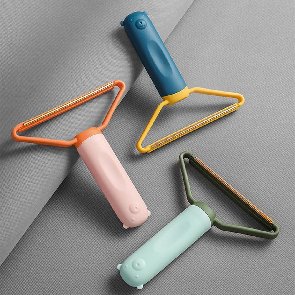 3 Pcs Double Headed Hair Removal Brush Hair Remover Manual Sofa Pet Hair Removal Suction Brush Does Not Hurt Clothes