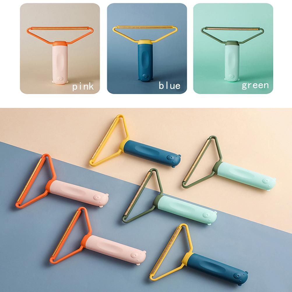 3 Pcs Double Headed Hair Removal Brush Hair Remover Manual Sofa Pet Hair Removal Suction Brush Does Not Hurt Clothes