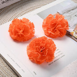 50Pcs Marigold Artificial Flower for Diwali Home Decor DIY Wreath Garland Craft Wedding Party Decoration