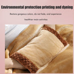 5V USB Heated Blanket Electric Throw Blanket Warm Hand Knee Heating Blanket Flannel Heated Blanket for Office Lunch Break