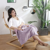5V USB Heated Blanket Electric Throw Blanket Warm Hand Knee Heating Blanket Flannel Heated Blanket for Office Lunch Break