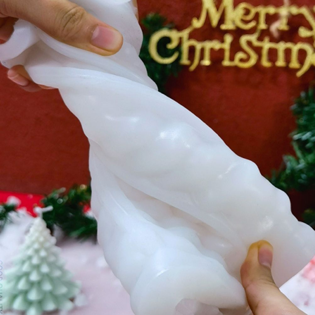 1 Pcs Christmas Tree DIY Silicone Candle Mold for Soap Cake Decorating Festival Craft Making Home Decoration Candle Making Supplies