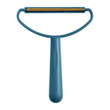Portable Lint Remover for Clothes Blankets Manual Fuzz Shaver Reusable Double Sided Lint Remover Brush - Front View