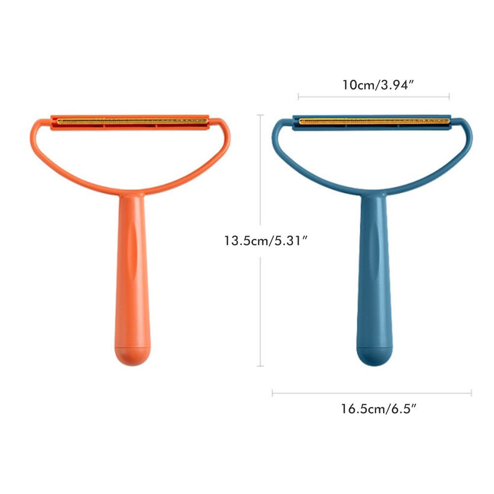 Portable Lint Remover for Clothes Blankets Manual Fuzz Shaver Reusable Double Sided Lint Remover Brush